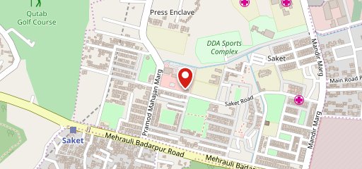 Red on map