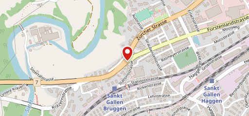 Red Sea Restaurant Habesha St.gallen sulla mappa