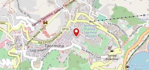 Osteria Santa Domenica Taormina sulla mappa