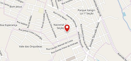 Pizzaria e Hambúrgueria Rede Pizza Nacional no mapa