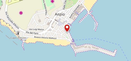 Reef Anzio sulla mappa