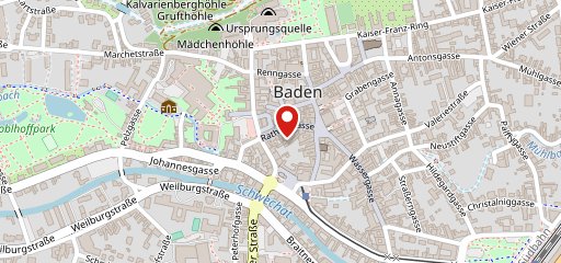 Reformhaus prokopp Baden sur la carte