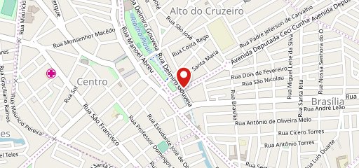 Rei Da Pizza no mapa