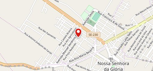 Rei Da Pizza Delivery no mapa