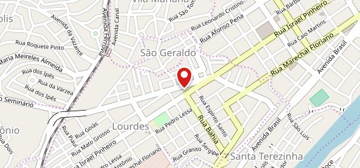 Rei da Pizza Gv - Lourdes no mapa