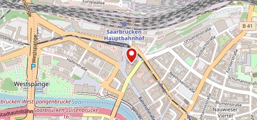 Reichseck / Saarbrücken sur la carte