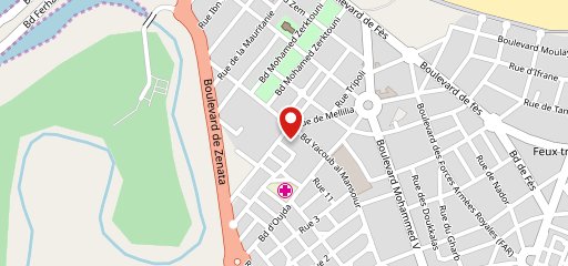 Relais De Paris Mohammedia sur la carte