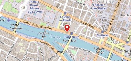 Café du Pont Neuf sur la carte