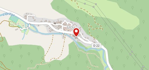 Au Relais Montagnard sur la carte