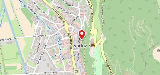 Residence Hotel Vaduz sur la carte