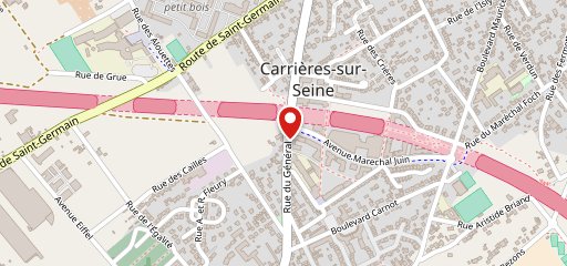 A Côté L'adresse sur la carte