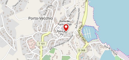 Restaurant A Merendella Porto-Vecchio sur la carte