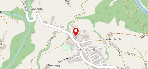 Restaurant Adler, Bernhardzell sur la carte