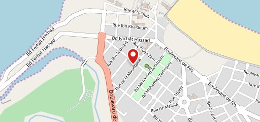 Baïdaoui en el mapa