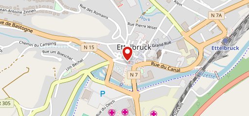 Restaurant Arthur sur la carte