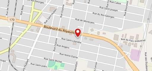 Restaurant Aux 3 Points sur la carte