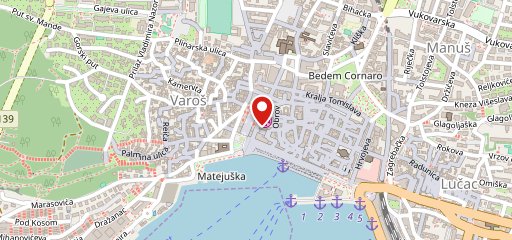 Restaurant Aves Split sulla mappa