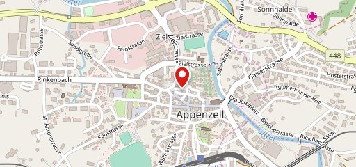 Restaurant AZADI im Appenzell sulla mappa