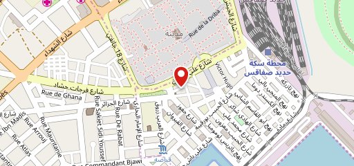 Restaurant Baghdad sur la carte