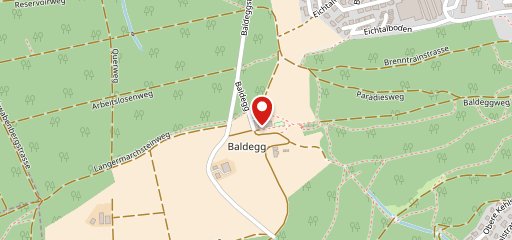 Waldgasthaus Baldegg sulla mappa