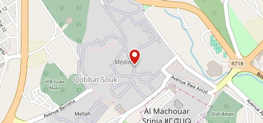 البركة Restaurant Baraka sur la carte