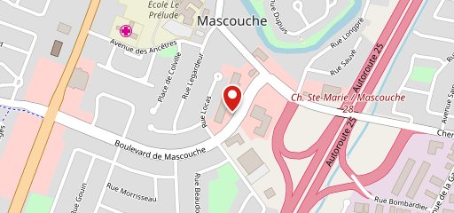 Basha Mascouche sur la carte