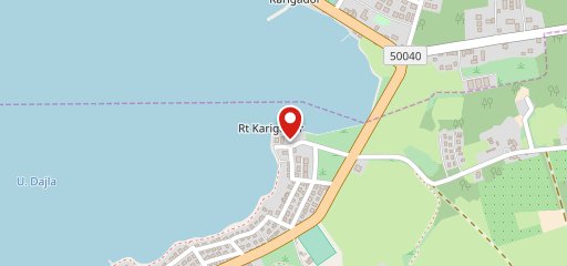 Restaurant Belveder Karigador Novigrad sulla mappa