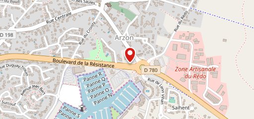 La casa breizh sur la carte