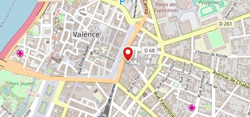 Restaurant Celest sur la carte