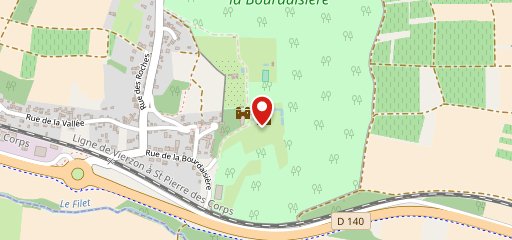 Restaurant Château de la Bourdaisière sur la carte