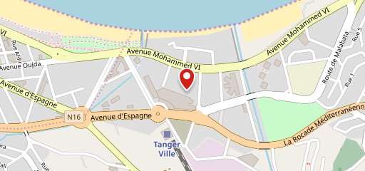 Restaurant Chawni sur la carte