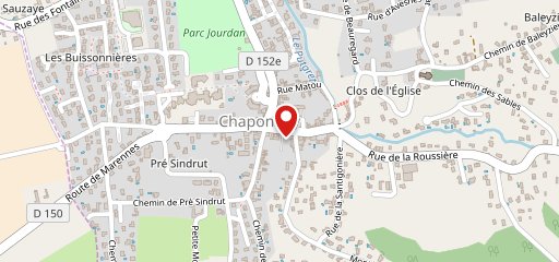 Restaurant Chez Guytou sur la carte