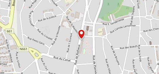 Chez Wislet sur la carte