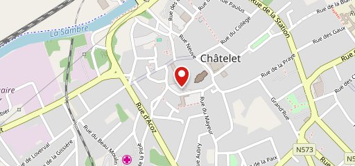 restaurant chinois sur la carte