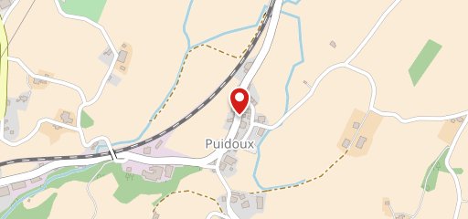 Auberge communale de Puidoux sur la carte