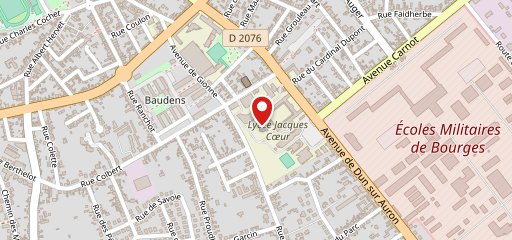 Restaurant D'application Du Lycée Jacques Coeur : "Complexe Les Marais" sur la carte