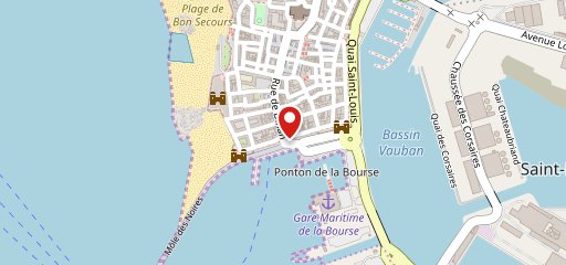 Restaurant de la Bourse sur la carte