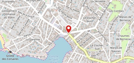 Hôtel & Restaurant de la Plage sur la carte