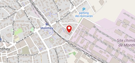 Restaurant d'entreprise Cimo sur la carte