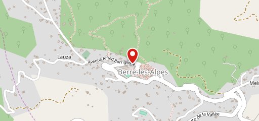 Restaurant des Alpes sur la carte