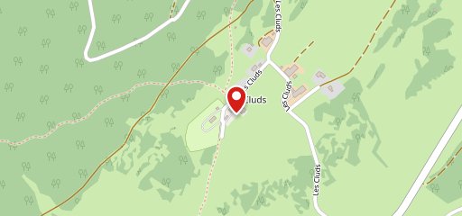 Restaurant des Cluds sur la carte