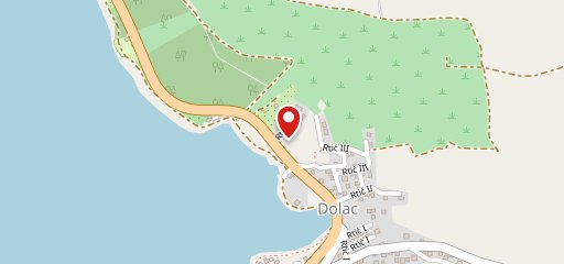 Restaurant Dolac sur la carte