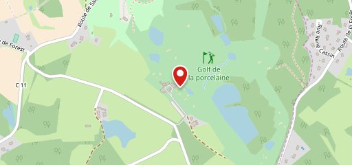 Restaurant du Golf de la Porcelaine sur la carte