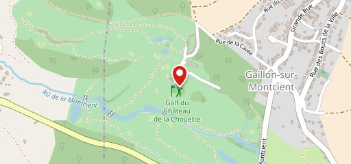 Restaurant du Golf du Château de la Chouette sur la carte