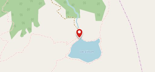 Lac Lioson sulla mappa