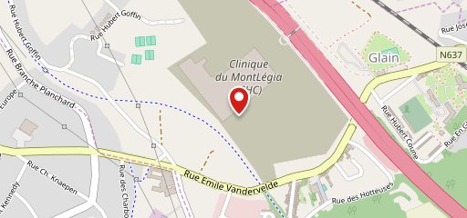 Restaurant du MontLégia (5e étage) sur la carte