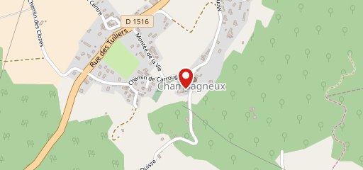 Restaurant Gourjux les Bergeronnettes en el mapa