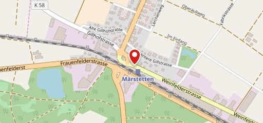 Restaurant "Zur Post" sur la carte