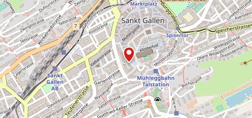 Stadtbistro, St.Gallen sulla mappa