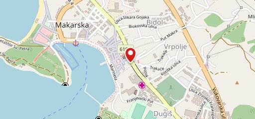 Restaurant "Kap Uja" sulla mappa